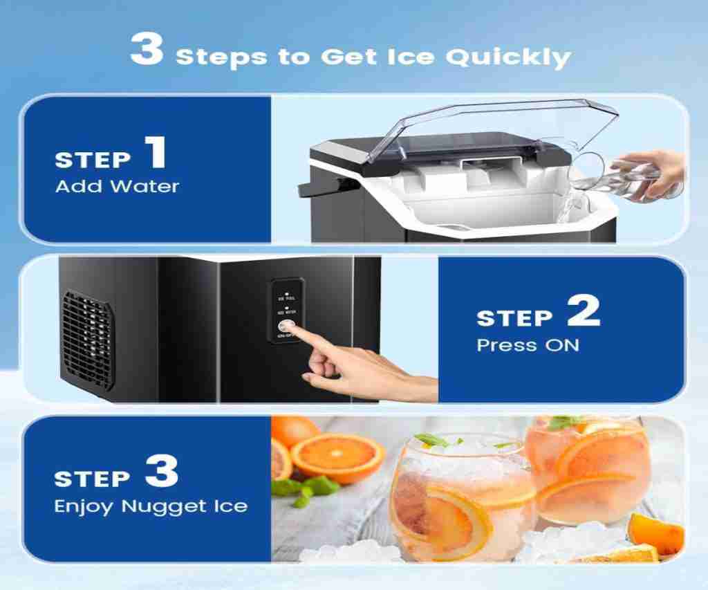 3 Steps to Ice Production